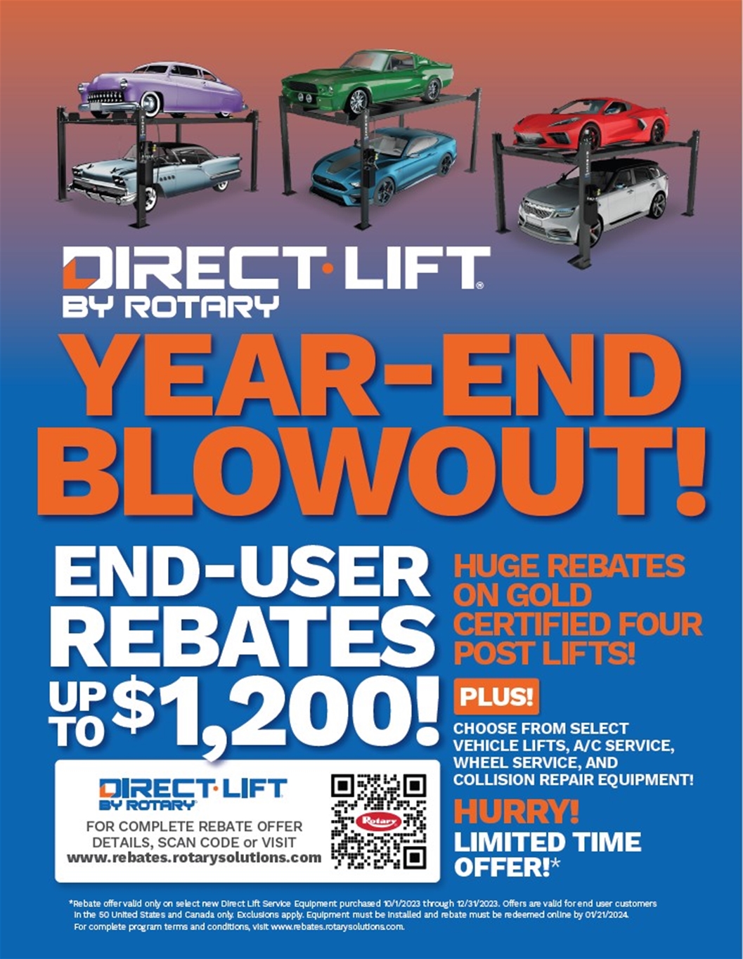 Direct Lift Year-End Blowout!